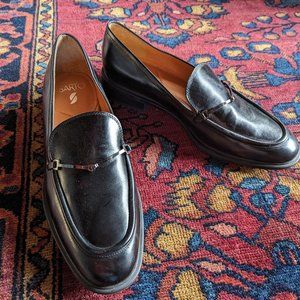 Franco Sarto Eda Loafers - W11 - Black Leather